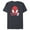 Navy Heather, variant on Marvel Spider-Man and Spider-Friends Toony Easter Eggs - Short Sleeve Blended T-Shirt for Adults - Customized-Yellow