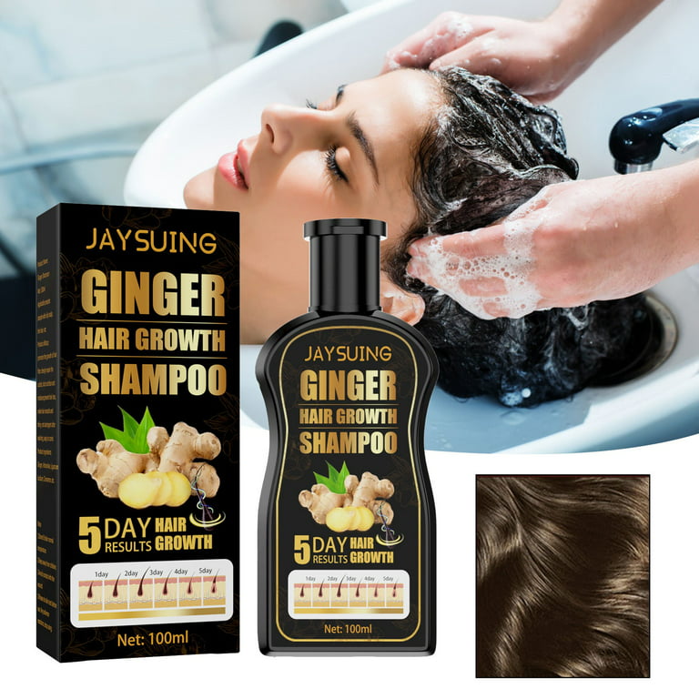 Hair Growth Shampoo, Ginger Hair Conditioner, Hair Thickening, Anti-Hair Loss Shampoo, Promote Fuller And Faster Growth Of Men's And Women's Hair60ml - Walmart.com