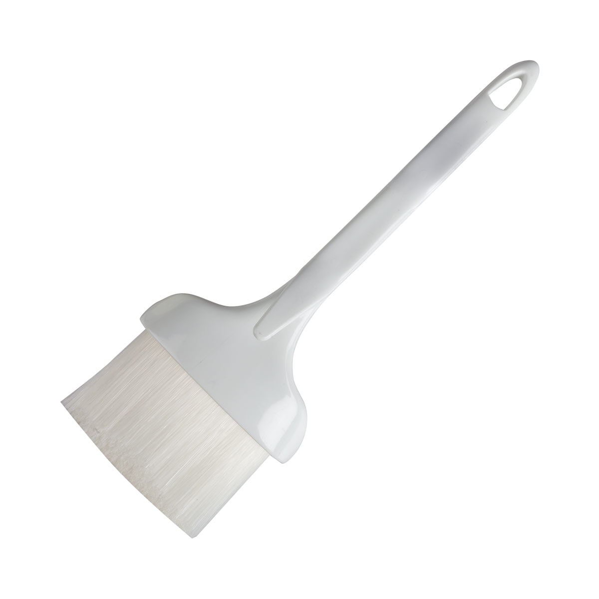 Nylon Bristle Pastry Concave Brush, 3" Width with Hook