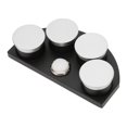 thumbnail image 1 of Watchmakers Oil Cup, Aluminium Alloy Sturdy Silver Rust Proof Watch Oiler Dish Holder  For Repair Shops, 1 of 8