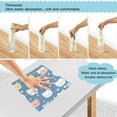 thumbnail image 4 of 6 Packs Cute Cats Face Kitchen Dish Towels Soft Absorbent Dish Cloths 11"x11", 4 of 9