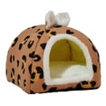 thumbnail image 2 of Yesbay Guinea Pig Bed Small Animal Hideout Bed Rabbit Rat House Cage Accessories Washable Hamster Cave Bed for Hedgehog Squirrel Rats Bunny Chinchillas, 2 of 7