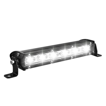 LED Light Bar, EEEKit 18W 6000K LED Work Light Bar 10-30V 6 LED Driving Lights Fog Offroad Lamp For Vehicles, ATV, Truck