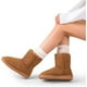 thumbnail image 3 of Botas Dream Paris Dama Estilo Invernales Tallo Alto Café Talla 25, 3 of 5