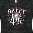 thumbnail image 4 of Inktastic Happy 4th- Fourth of July Firework Women's T-Shirt, 4 of 5