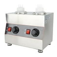 thumbnail image 1 of Temperature Control Commercial Sauce Warmer, 1300ml Stainless Steel, Easy to Clean, Versatile, Suitable for Tortilla Cheese Melting, 1 of 7