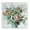 Sage Peach Blossoms_v1, variant on Stupell Industries Farmhouse Sage & Peach Flowers Black Floating Frame Canvas Art, 18 x 18, by Danhui Nai