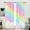 Rainbow Clouds, variant on Rainbow Curtains 42Wx63H Inch Rod Pocket Kids Pastel Curtains Girls Cartoon Cute Colorful Sky Clouds Stars Aesthetic Art Printed Girly Princess Living Room Bedroom Window Drapes Fabric 2 Panel