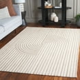 thumbnail image 2 of SAFAVIEH Southampton Austen Geometric Area Rug, Beige/Ivory, 6' x 6' Square, 2 of 7
