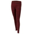 thumbnail image 5 of Boxercraft YK08GWS Girls Garnet And White Alpine Legging, 5 of 5