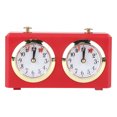 thumbnail image 2 of Retro Analog Chess Clock Timer, Wind Up Mechanical Chess Clock with Large Easy to Read Dials, Professional Competition Mechanical Chess Timer, No Battery Needed, 2 of 7