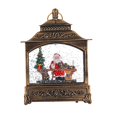 thumbnail image 2 of Lámpara LED colgante de noche para vacaciones, luz de noche para festivales, bola de nieve navideña musical para decoración de mesa y comedor Papá Noel, 2 of 8