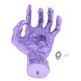 thumbnail image 4 of Estatua colgante de pared Baoblaze mano de demonio Violeta, 4 of 6