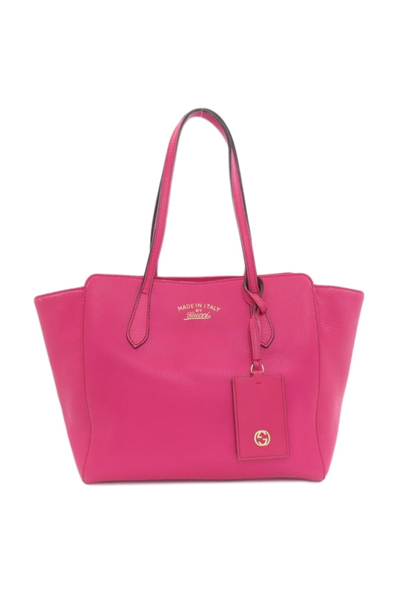 Pre-Owned Gucci 354408 Swing Tote Bag Leather Women's GUCCI (Fair)