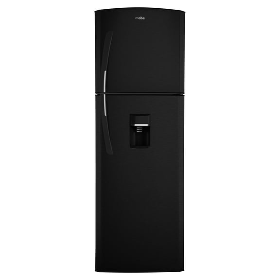 Refrigerador Mabe Top Mount 10 Pies Negro RMA250FYMRP1 Con Despachador de Agua