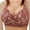 Red, variant on Ahuyic Womens Summer Bras,Plus Size Bras for Women,Women's Gathering Lace Bra Without Steel Ring Large Size Thin Breathable Side Folding Adjustable Top Support Foreign Trade Underwear