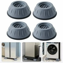Anti Vibration Pads for Washing Machine, 8pcs Stackable Shock and Noise  Cancelling Washer Dryer Support, Anti-Walk Dryer Washer vibration Mat  pedestals Rubber Washer Machine Feet Pads Stabilizer 