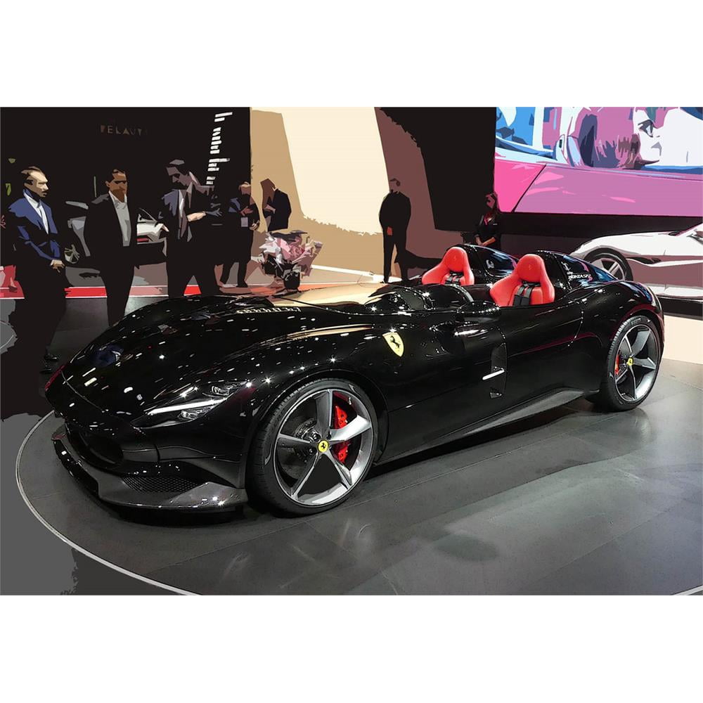 Ferrari Monza SP2 Black in 1:18 Scale by BBR - Walmart.com - Walmart.com