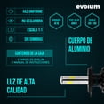 thumbnail image 4 of Luces Led para Auto - EVOLUM - Modelo Monster 12,500 lúmenes - Resistencia al Agua - Haz de luz Perfecto: Luz Blanca, 4 of 6