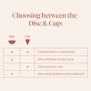 Cora Menstrual Cup, Medical Grade Silicone, Clear, 12 Hour Leak Protection, Size 1