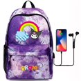 thumbnail image 1 of Anime Sanrio Cinnamoroll Backpack for Girl Student Bookbag Back To School Backpack Children Light Weight Bag Rucksack Mochilas, 1 of 5