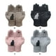 thumbnail image 5 of Sonducket Guantes de algodón suaves y duraderos para mujeres que mantienen el calor en invierno guantes de punto guantes de invierno guantes y mitones rosa, 5 of 6
