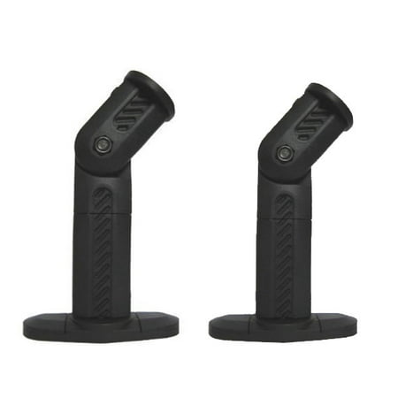 VideoSecu One Pair of Deluxe Speaker Mount for Home Theater Surround Sound Satellite Speaker on Wall and Ceiling