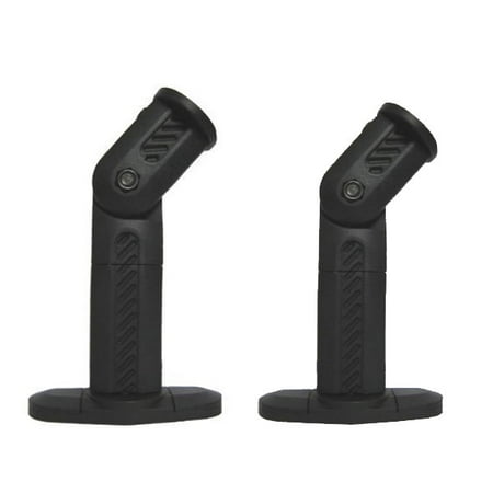 VideoSecu One Pair of Deluxe Speaker Mount for Home Theater Surround Sound Satellite Speaker on Wall and Ceiling