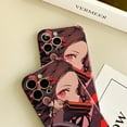 thumbnail image 5 of Demon Slayer Anime Case for iPhone 14 Pro to 17 Pro Max Cute Nezuko Durable Full-Print Anti-Yellow Shockproof Cover, 5 of 6
