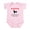 Petal Pink, variant on CafePress - Protected By A Chihuahua Body Suit - Baby Light Bodysuit, Size Newborn - 24 Months