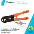 thumbnail image 2 of Cash Acme 23251 0.5 - 0.75 in. Pex Combo Crimp Tool, 2 of 6