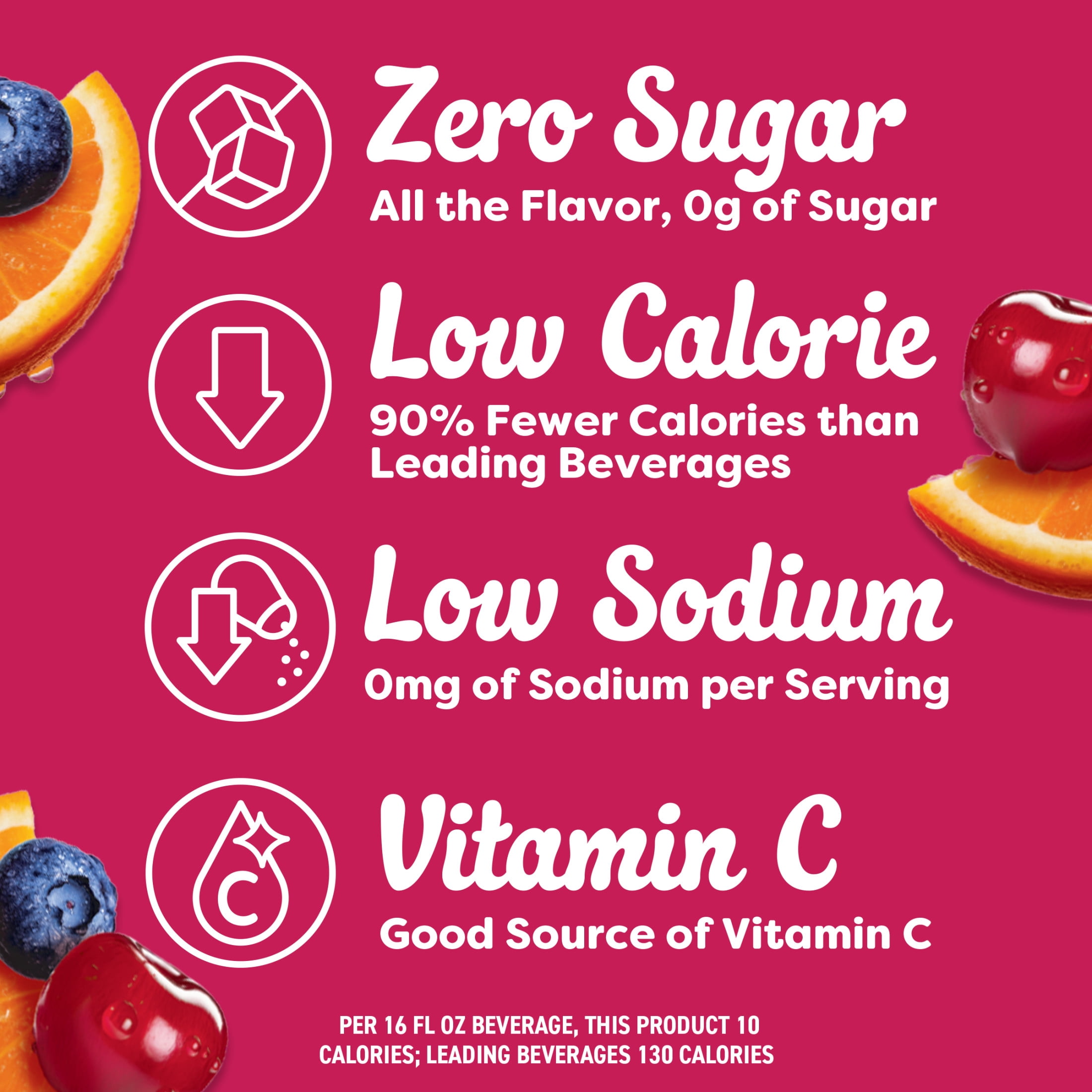 (12 pack) Crystal Light Drink Mix, 10 Packets, for Convenient On-the-Go Flavorful Hydration, Fruit Punch, artificial flavored, Zero Sugar, 0.9 oz