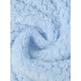 thumbnail image 5 of INSPIRE CHIC Womens Bath Robe Terry Towels Body Wearable Button Down Short Sleeve Cover Up Beach Shower Bathrobe S Blue, 5 of 6