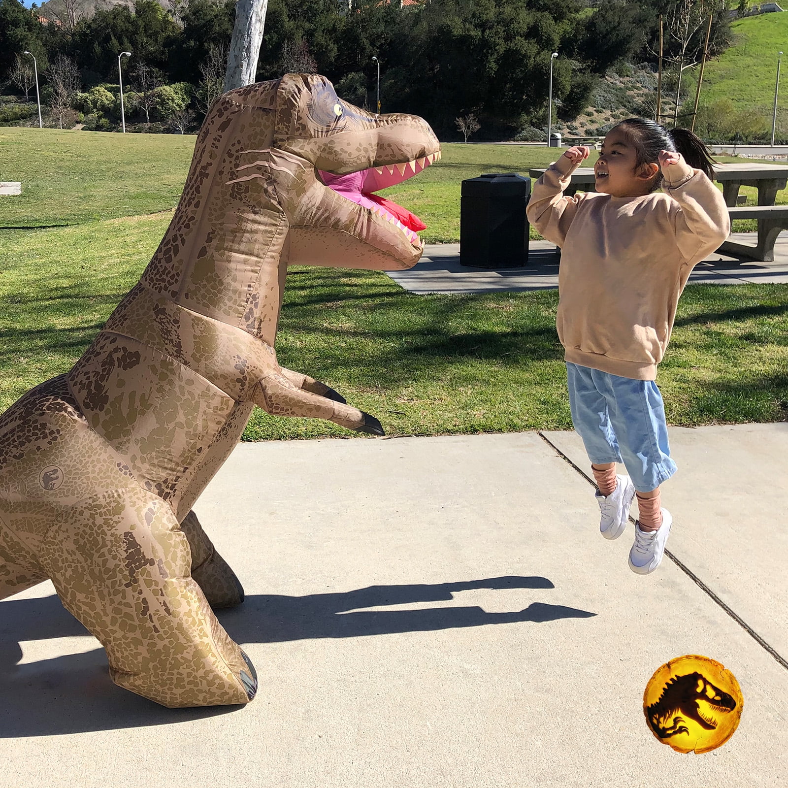 Remote control cheap inflatable dinosaur