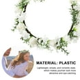 thumbnail image 4 of FENGGUIQU Women's Floral Headbands, Assorted Colors, 1 Piece Stylish Flower Hair Accessory, 4 of 6