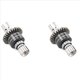 thumbnail image 1 of 2X Diferencial Delantero y Trasero con Engranaje de Disco de Acero 16420G para Coche RC 1/14 1/16, Accesorios Negros., 1 of 5