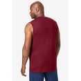 thumbnail image 2 of KingSize Men's Big & Tall Shrink-Less Lightweight Muscle T-Shirt, 2 of 6