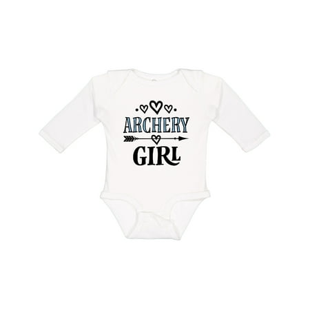 

Inktastic Archery Girl Bow Hunting Girls Long Sleeve Baby Bodysuit