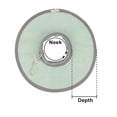 thumbnail image 7 of SPRING PARK Cone Recovery Nylon Collar Adjustablle Soft Elizabeth Circle Comfy E-Collar Dog Cones of Shame After Surgery Protective Waterproof, 7 of 7