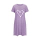 thumbnail image 4 of TaTaai Oversized Printed Nightshirt for Women, Soft Short Sleeve Nightgown, Breathable Sleep Dress, Casual Loungewear Top Gift, 4 of 4