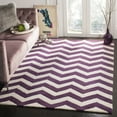 thumbnail image 2 of SAFAVIEH Chatham Jake Geometric Wool Area Rug, Purple/Ivory, 8'9" x 12', 2 of 8