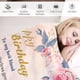 thumbnail image 4 of LHSHID Mom Birthday Unique Birthday Gift Blankets Gift Blanket Flannel Soft and Comfortable Anti static Bed Sofa Blanket 50x60in, 4 of 5