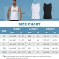 thumbnail image 7 of ANYFIT WEAR Mens Slimming Shirt Body Shaper Vest Workout Tummy Control Tank Tops Abs Abdomen Undershirts, 7 of 7