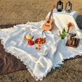 thumbnail image 2 of Manta de picnic tejida, manta de picnic para exteriores, manta suave para sofá, toalla, funda de sofá con todo incluido, mantel a prueba de polvo, 2 of 4