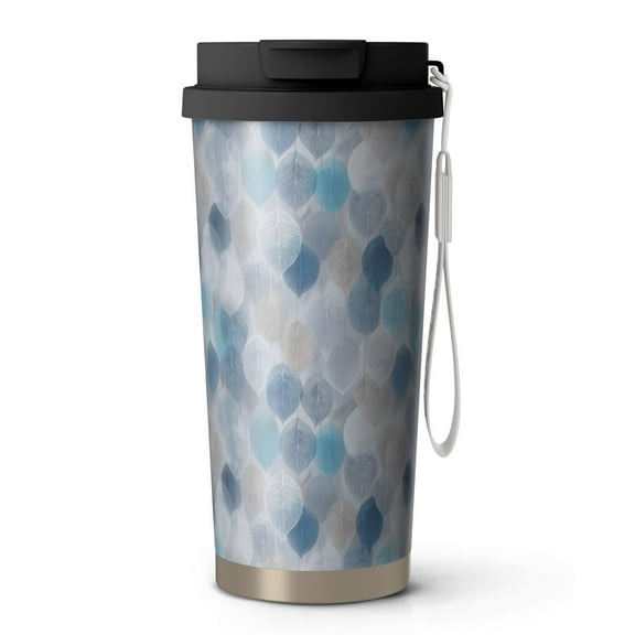 18oz Double Drinking Coffee Mug – Vacuum Insulated Stainless Steel Travel Cup with Leakproof Lid, 316 Steel Thermos Tumbler for Hot & Cold Beverages