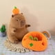 thumbnail image 2 of New Style Persimmon Ruyi Capybara Doll Capybara Plush Toy Doll Plush Toy Cartoon Doll Room Decoration Sleeping Pillow Children's Birthday Gift, 2 of 4
