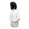thumbnail image 4 of Chamarra Larga Para Mujer Abrigo Gorro Extraíble De Felpa, 4 of 7