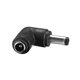 thumbnail image 3 of Adaptador de corriente de conector hembra a hembra de 90 grados, negro 10, 3 of 3
