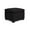 Black, variant on Sanford Living Jackson Square Storage Ottoman, Velvet Leopard