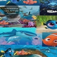 thumbnail image 4 of Finding Nemo Shower Curtain, Lovely Cartoon Shower Curtains Set for Kids Boys Girls College Dorm Bathroom, Waterproof Restroom Bathtub Decor Accessories with 12 Hooks 60"X72" Plastic, 4 of 8